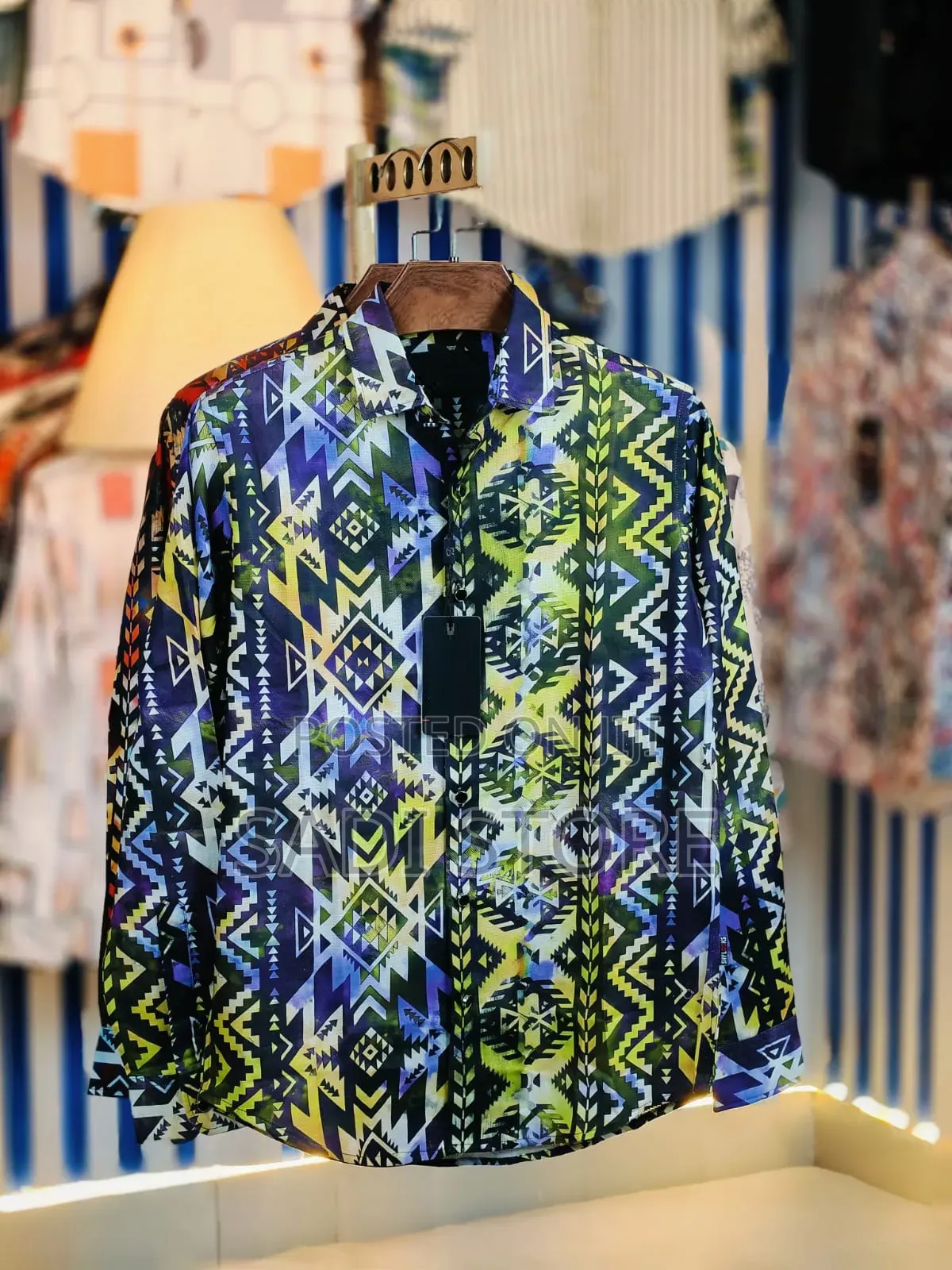 Digital Dubi Cotton Shirt