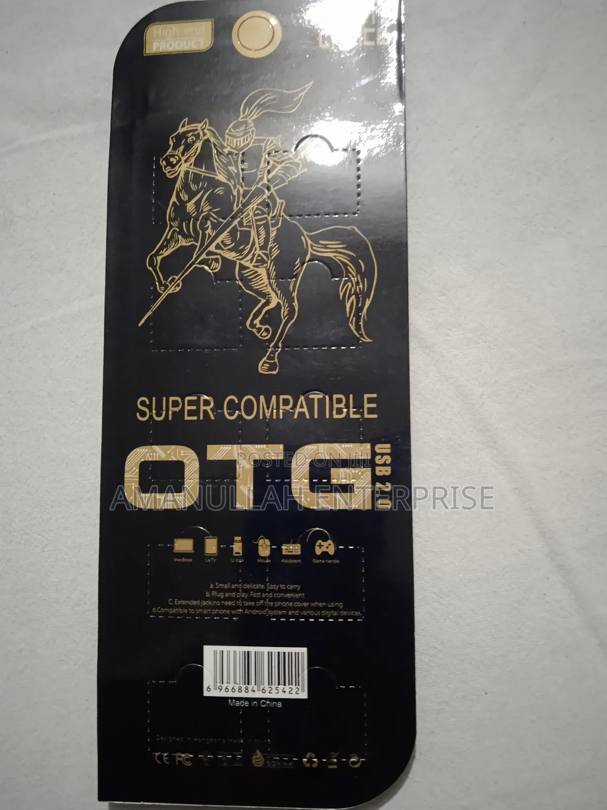 Otg (On-the-Go) Adapter. Connect a Usb Flash Drive or Usb.