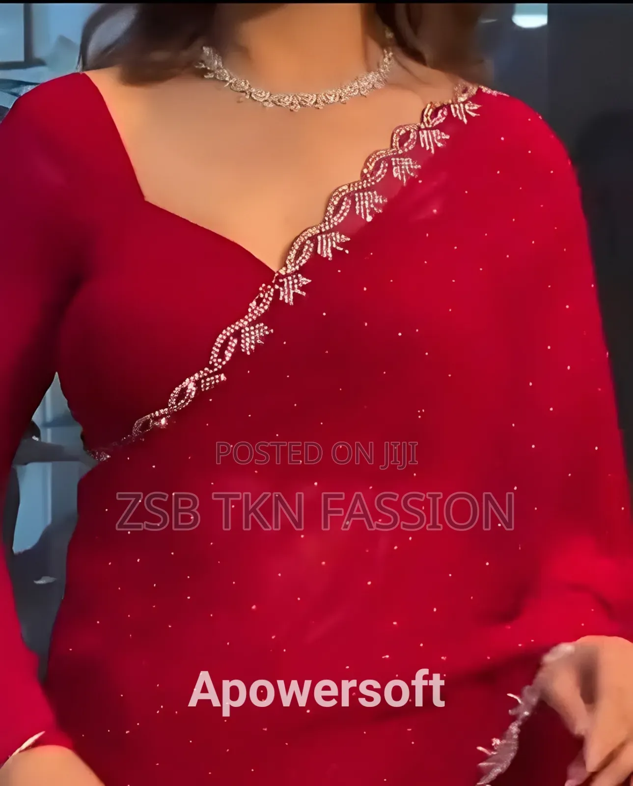 Jorjet With Stone Work Saree+Blouse New Update High Quality