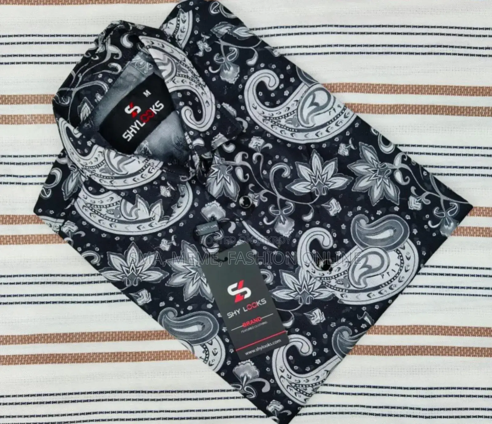 ডিজিটাল ডুবি কটন ফুল হাতা শার্ট*