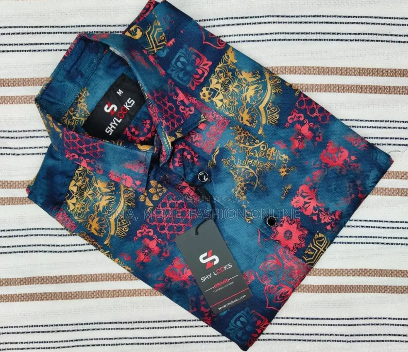 ডিজিটাল ডুবি কটন ফুল হাতা শার্ট*