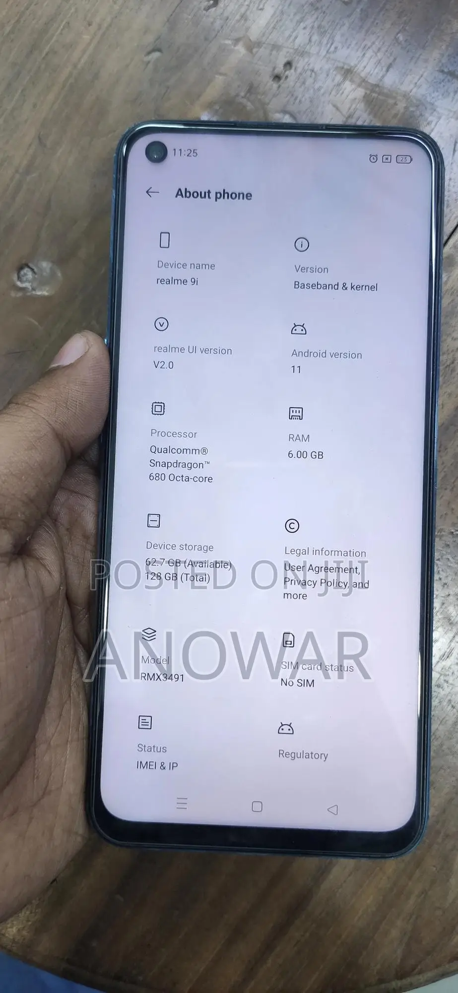 Realme 9i 128 GB Blue