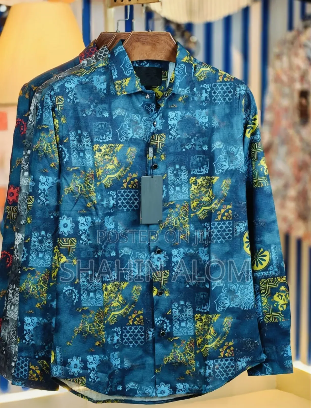 Digital Dubi Cotton Full Sleeve Shirt