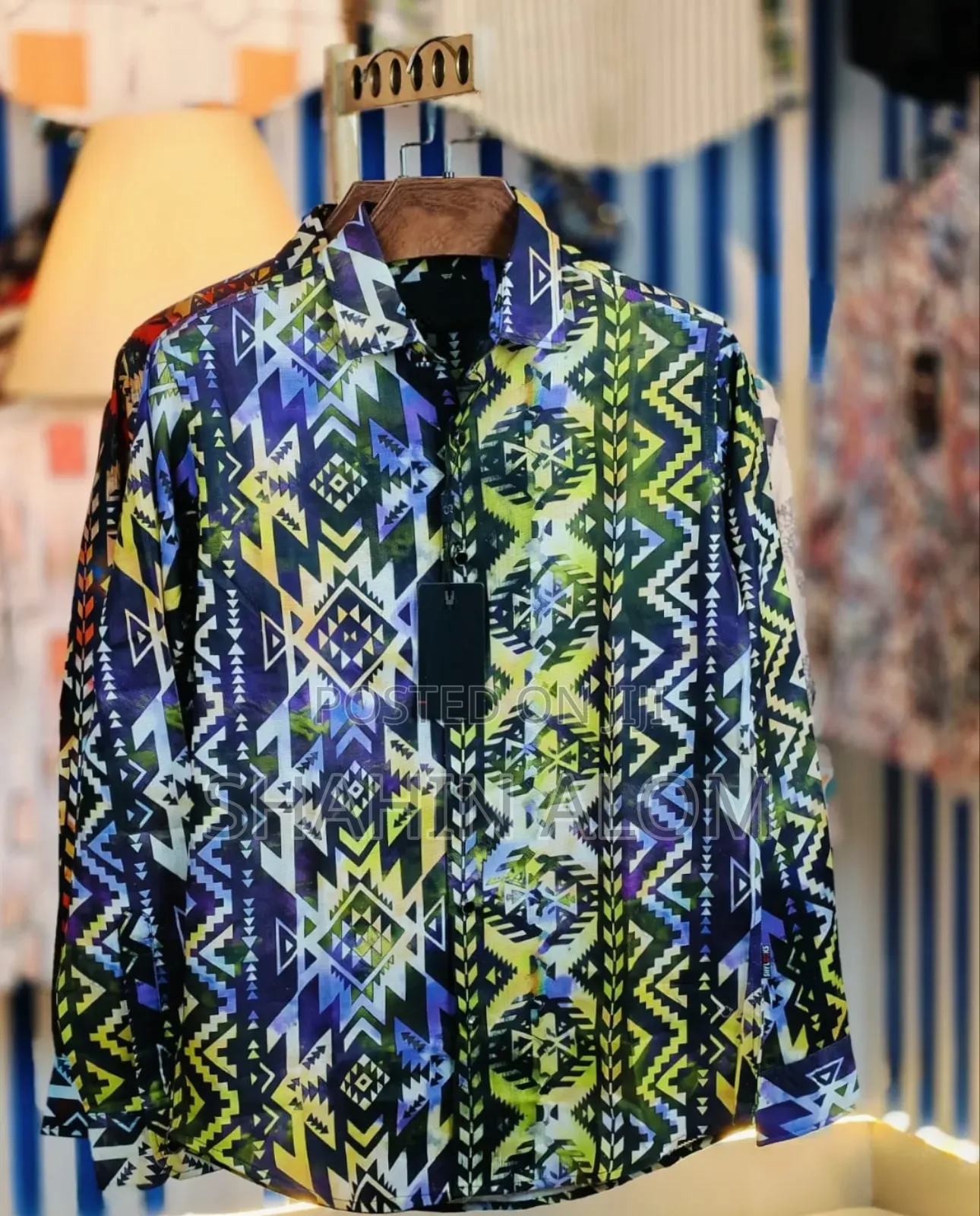 Digital Dubi Cotton Full Sleeve Shirt