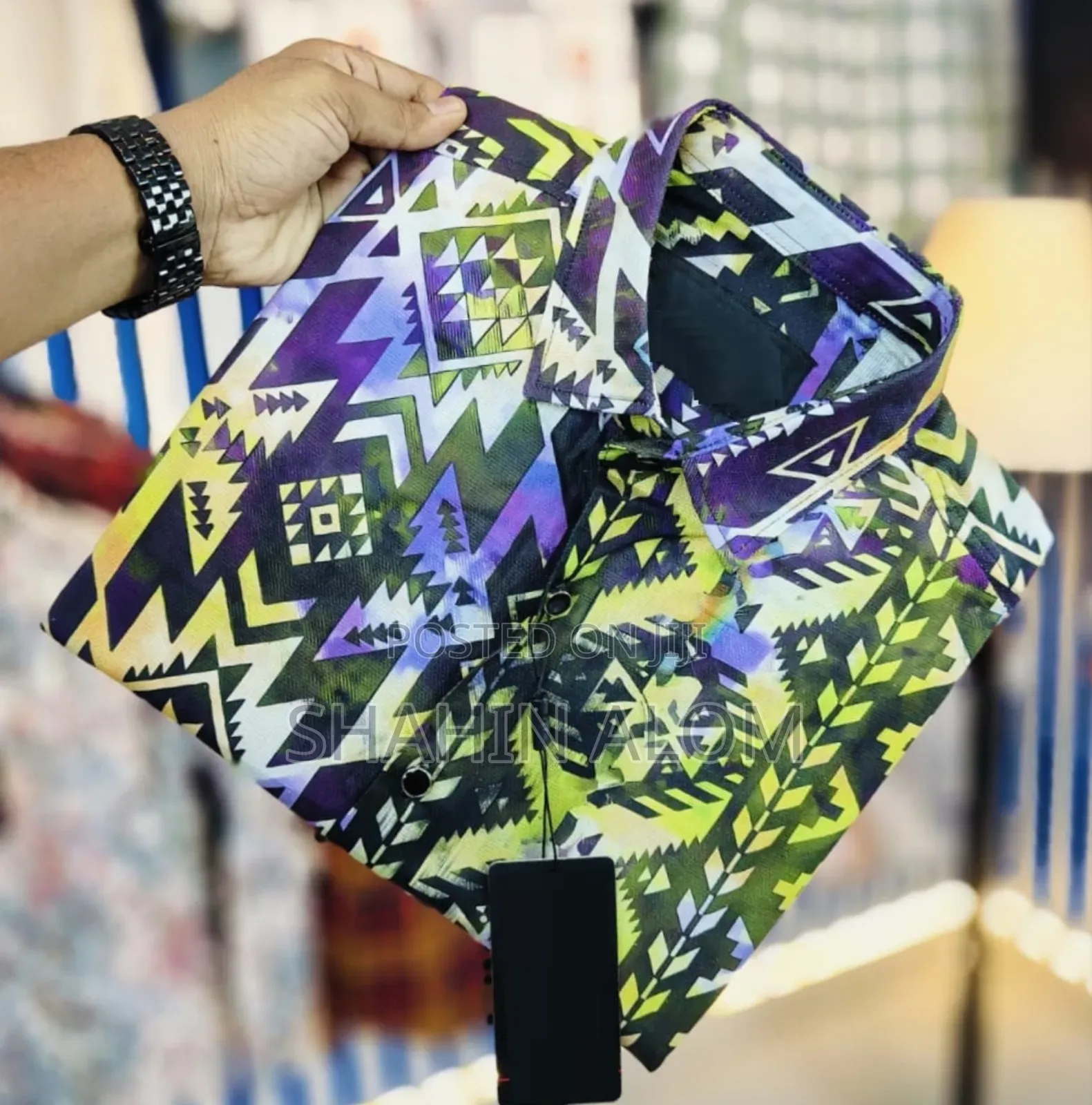 Digital Dubi Cotton Full Sleeve Shirt