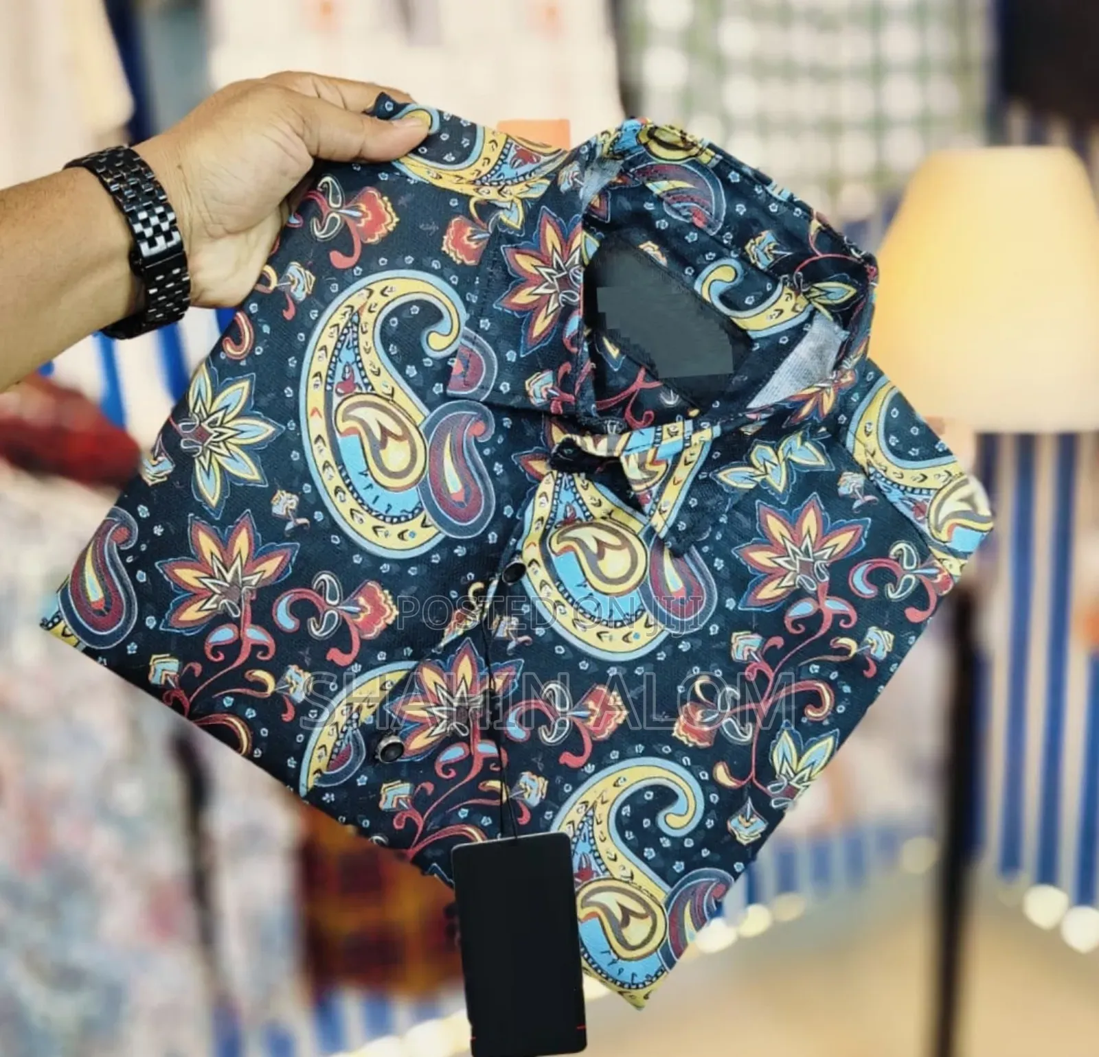 Digital Dubi Cotton Full Sleeve Shirt