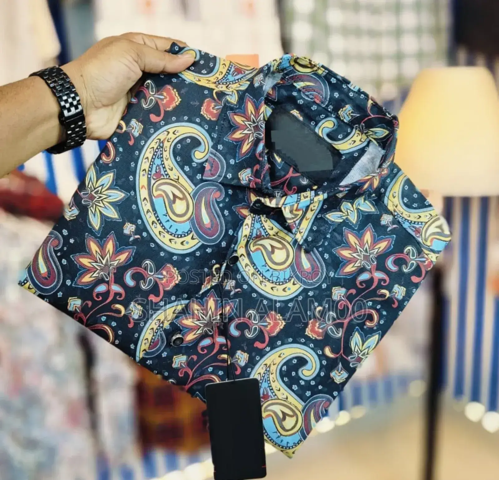 Digital Dubi Cotton Full Sleeve Shirt