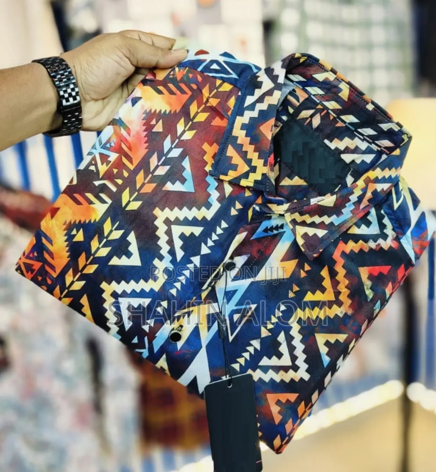 Digital Dubi Cotton Full Sleeve Shirt