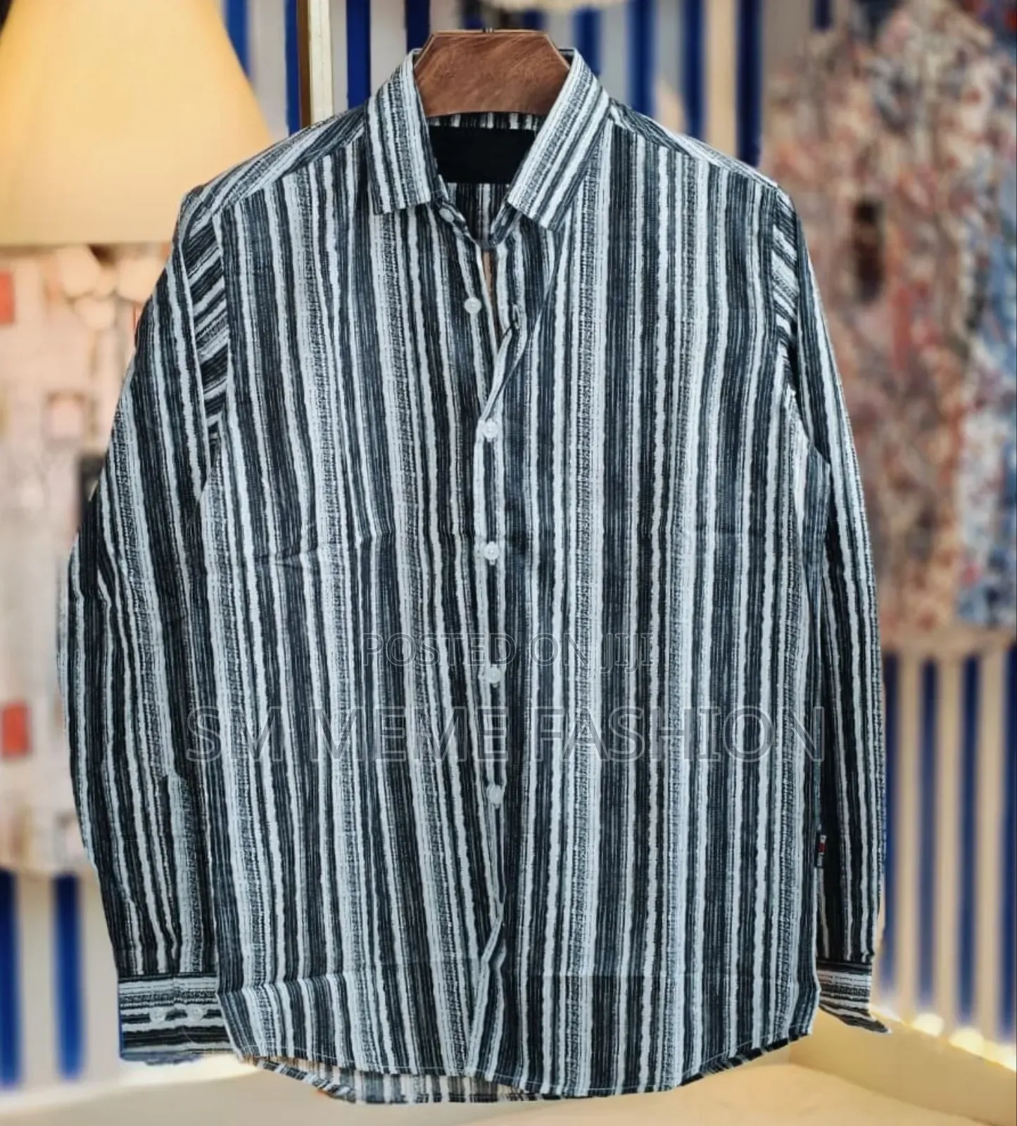 Pure Cotton Full Sleeve Check Print Shirt for Men's