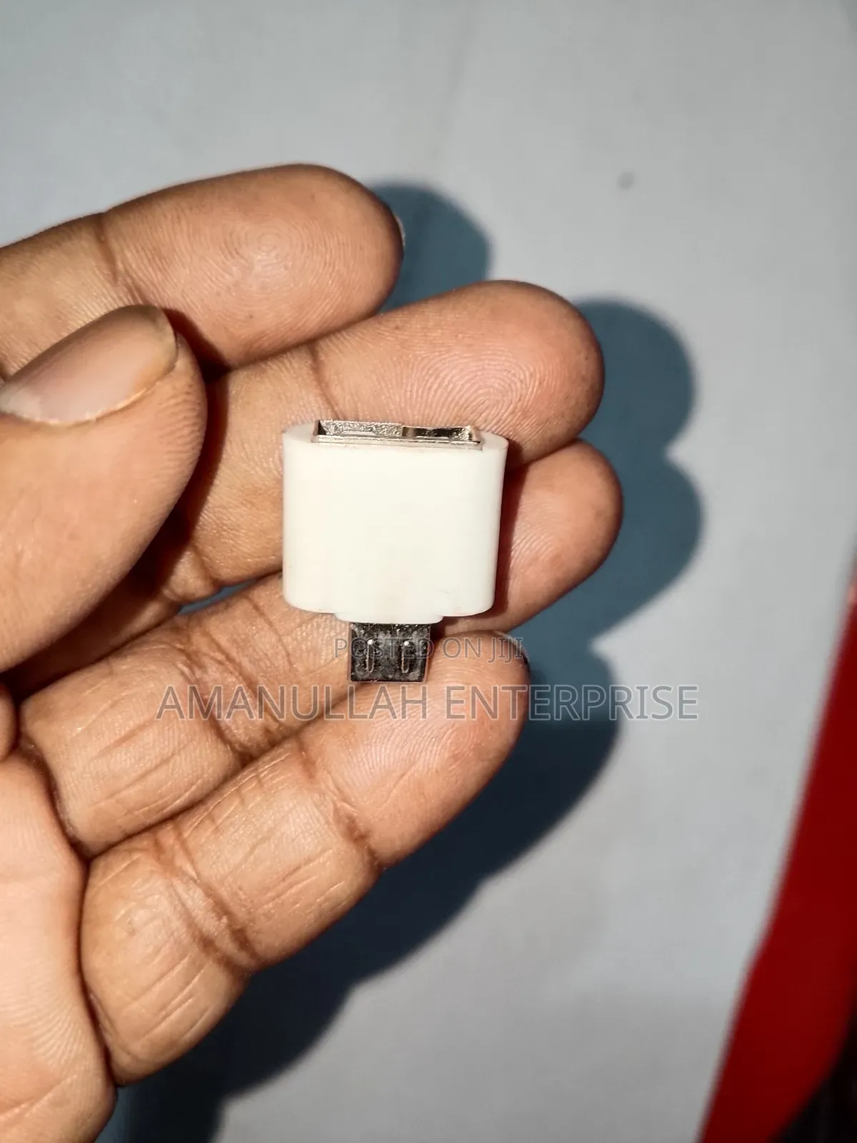 Otg (On-the-Go) Adapter. Connect a Usb Flash Drive or Usb a Cable.