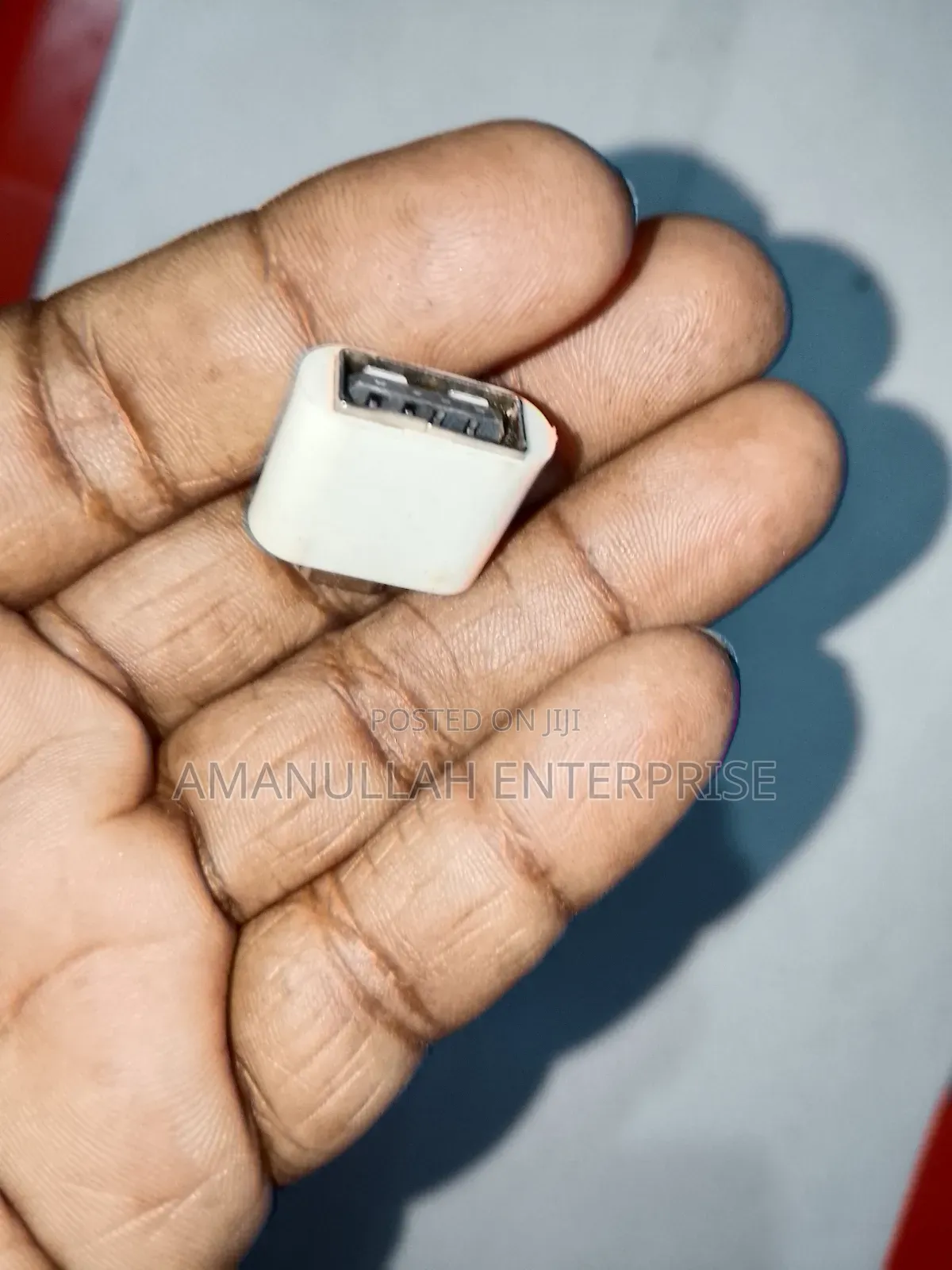 Otg (On-the-Go) Adapter. Connect a Usb Flash Drive or Usb a Cable.