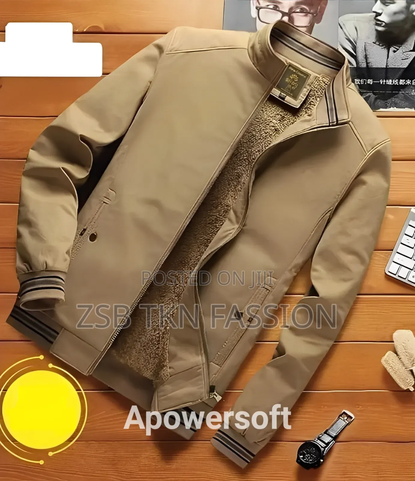 New Chinese Serpa 2 Part Winter Jacket for Men