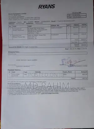 Desktop Computer Gigabyte GB-BACE-3000 8GB Intel Core 5 SSD 1T