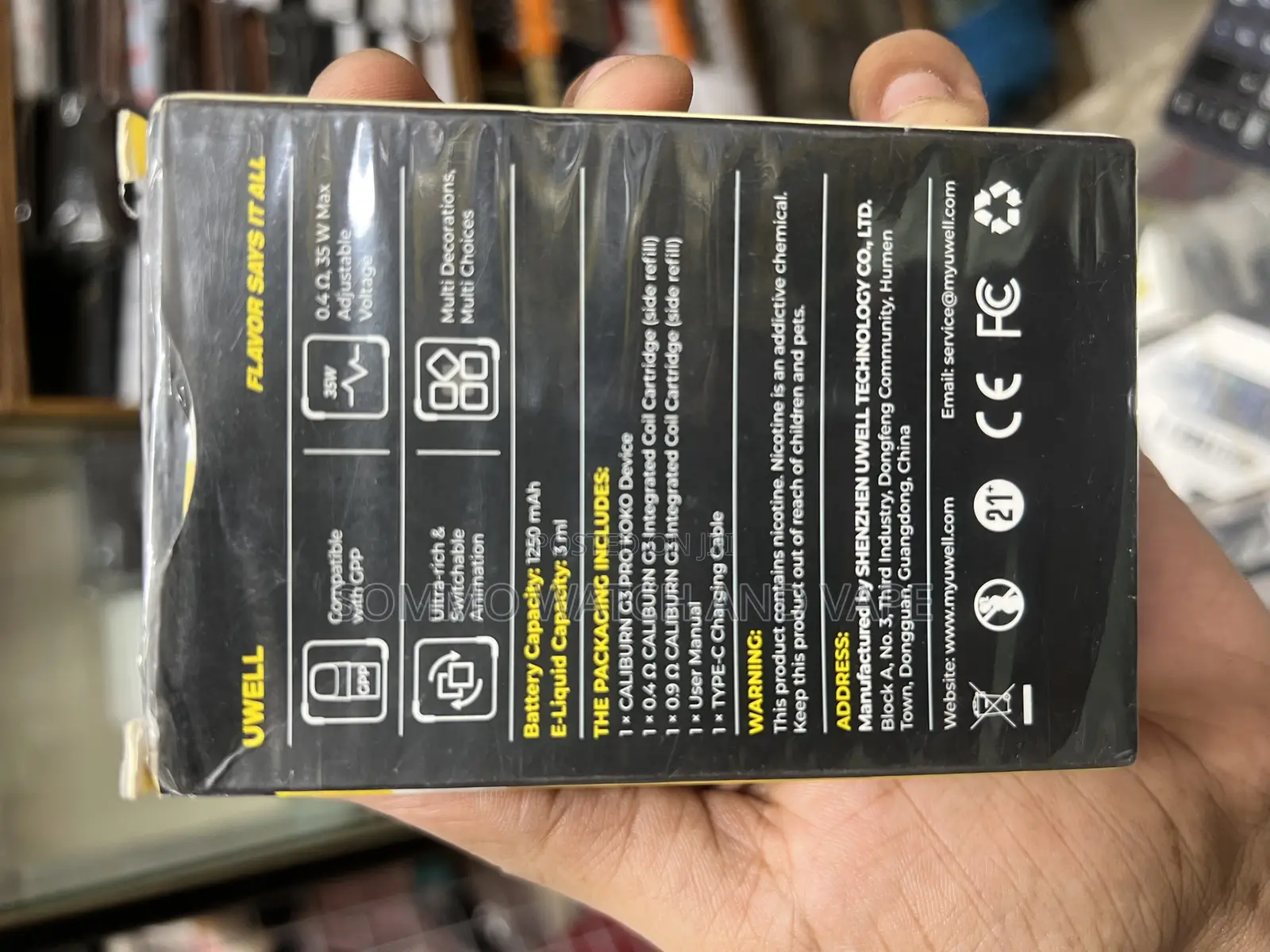 Caliburn G3 Pro Koko Pod System(Full Digital Display)