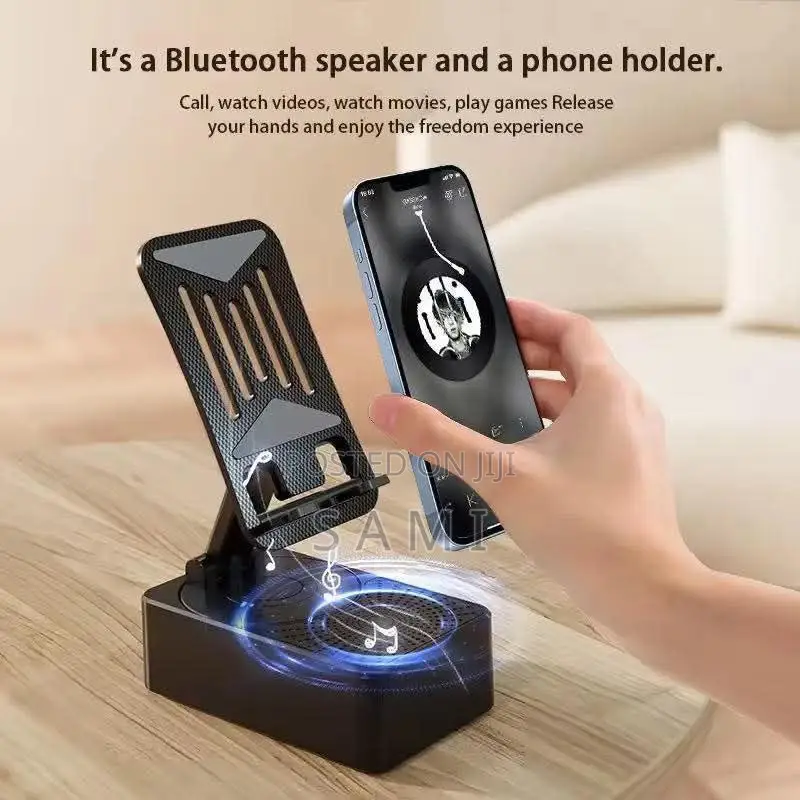 3-in-1 Wireless Speaker Phone Holder