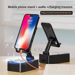 3-in-1 Wireless Speaker Phone Holder