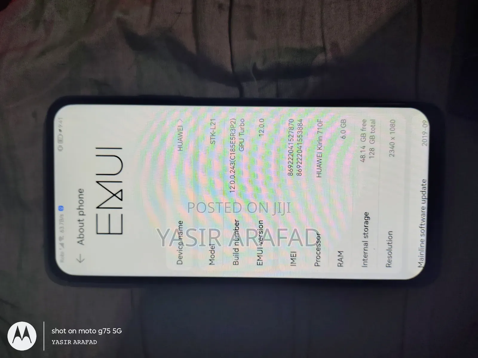 Huawei Y9s 128 GB Blue