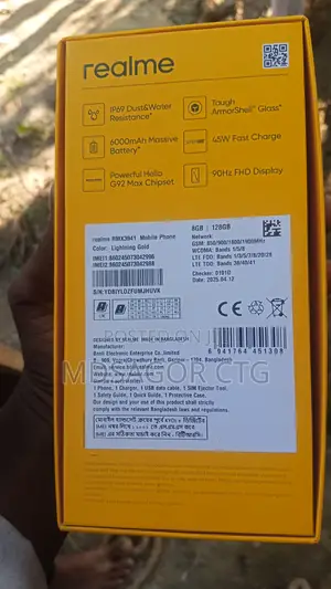 New Realme C75 128 GB Gray