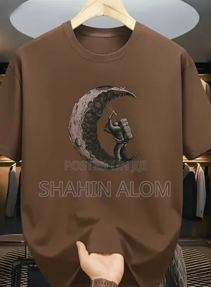 Drop Shoulder Tshirt With DTF Print