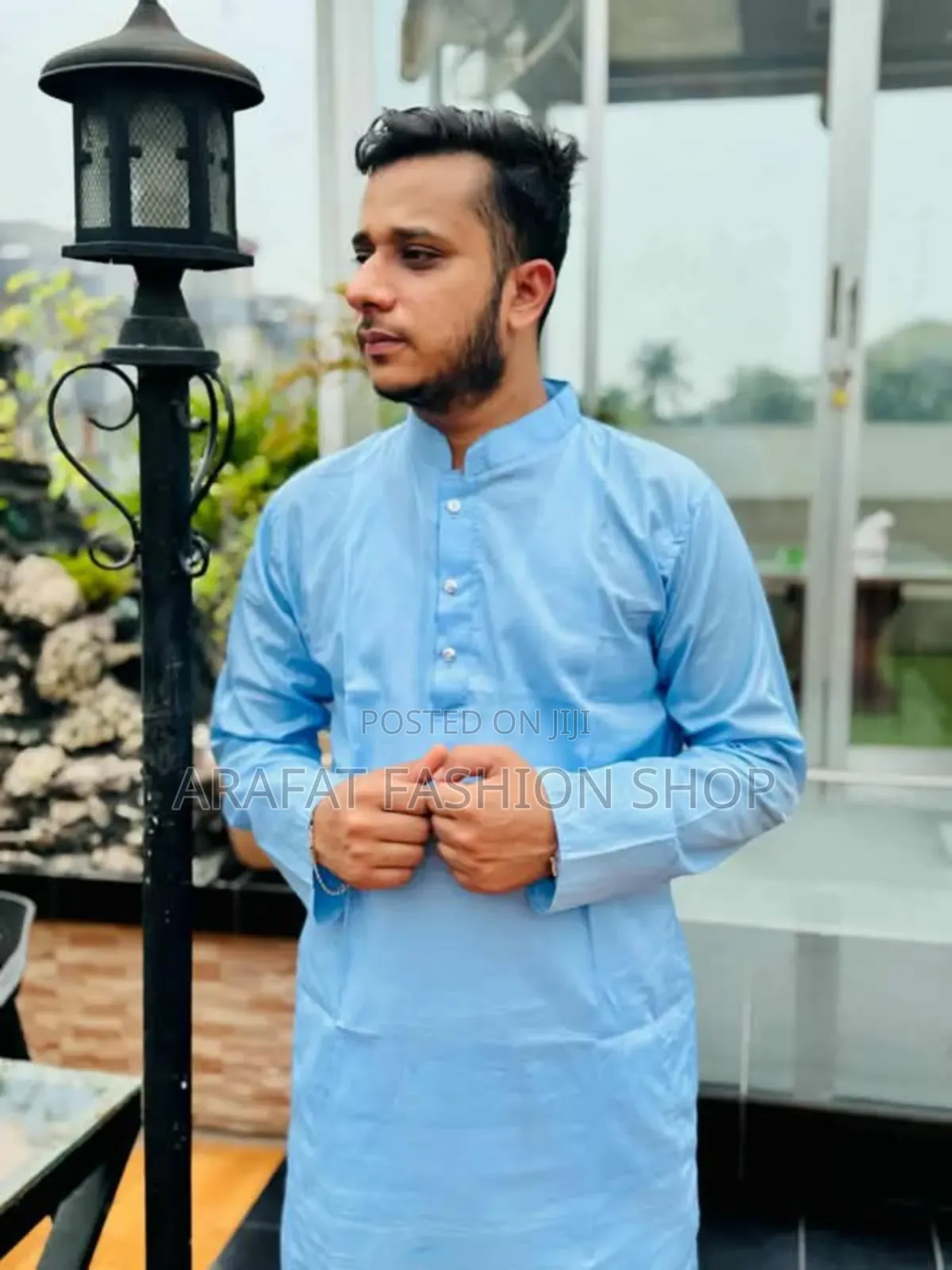 Burmese Cotton Is One Color Punjabi