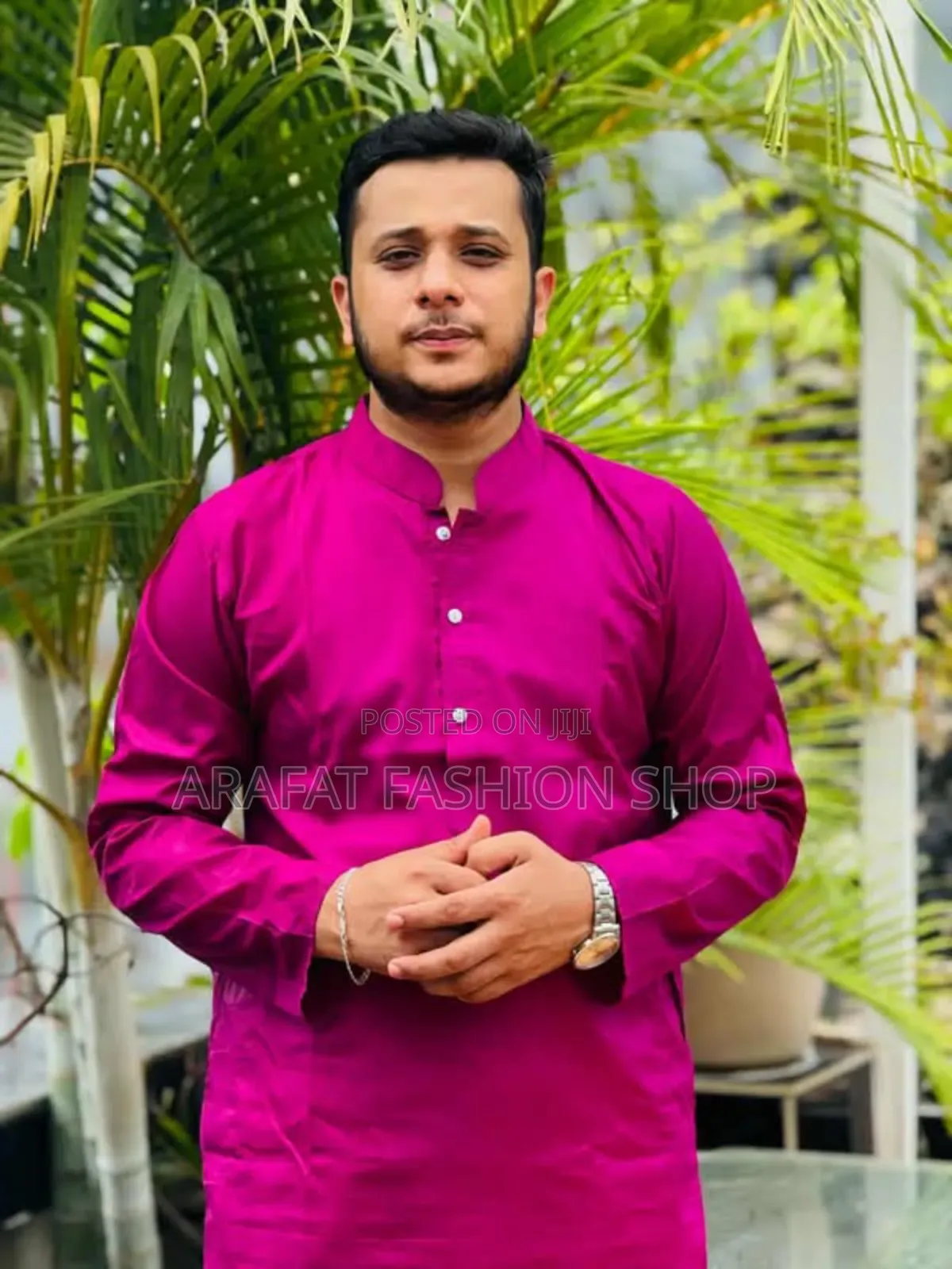 Burmese Cotton Is One Color Punjabi