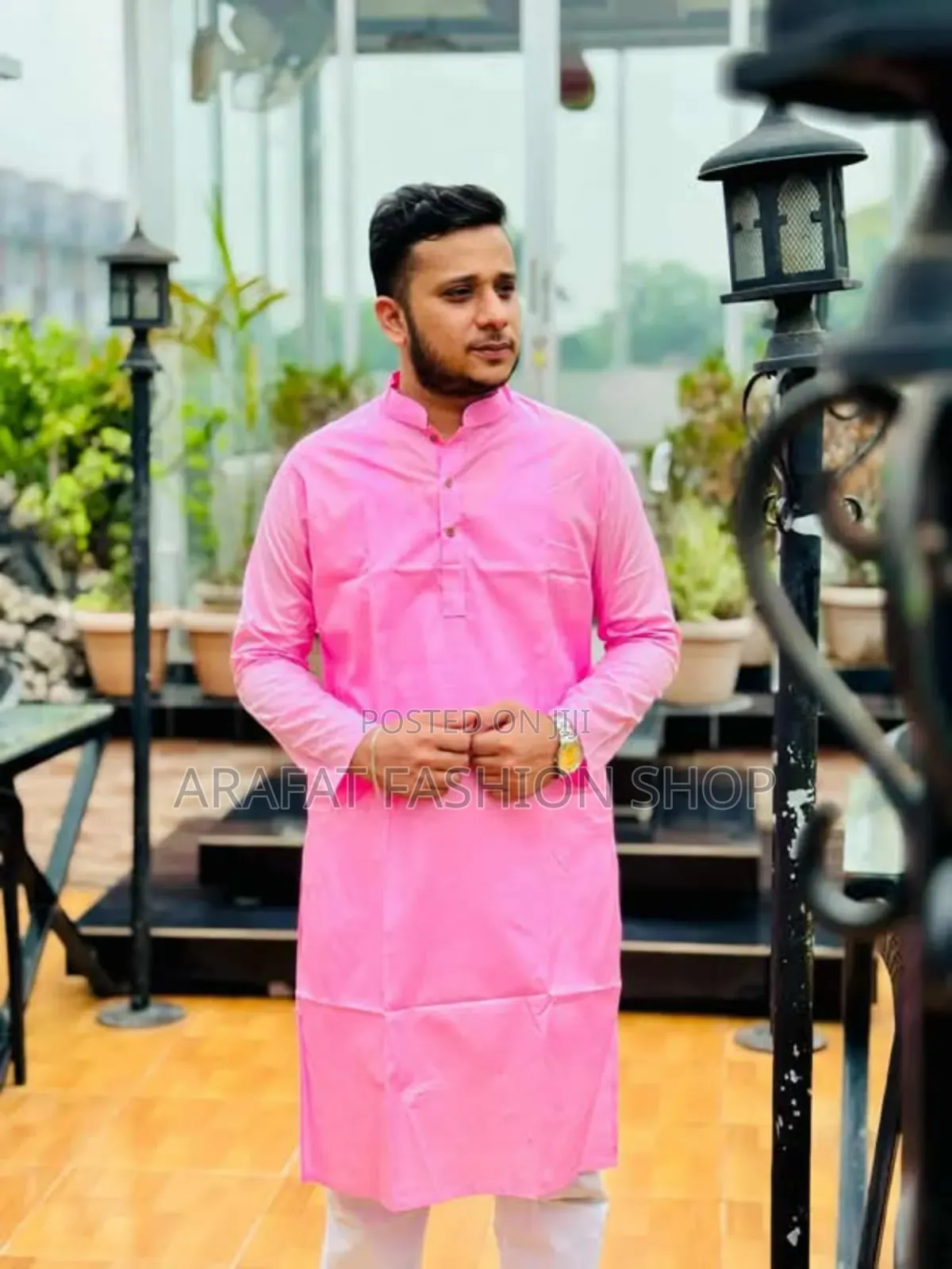 Burmese Cotton Is One Color Punjabi