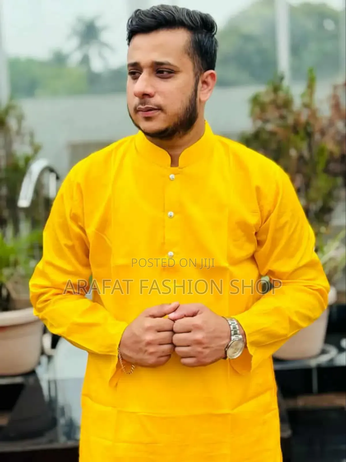 Burmese Cotton Is One Color Punjabi