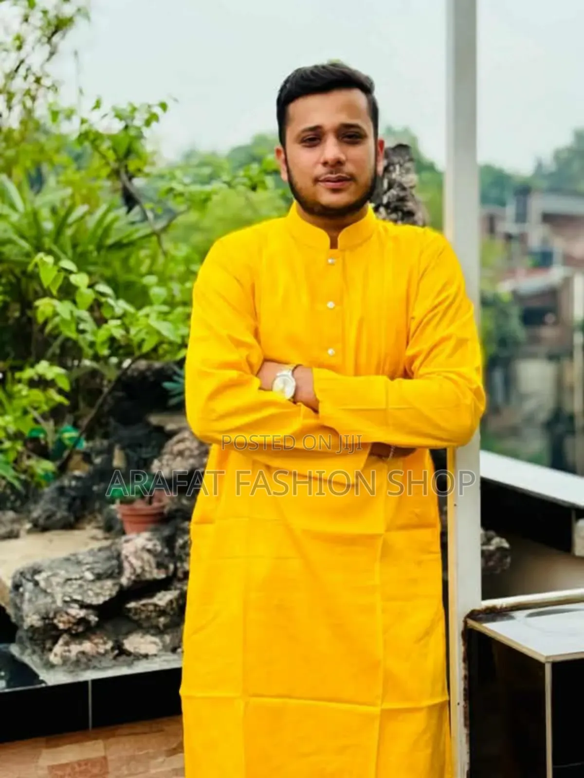 Burmese Cotton Is One Color Punjabi