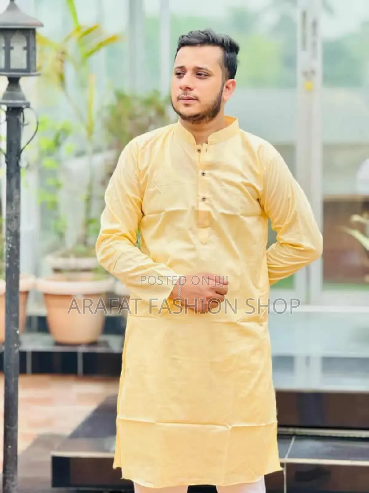 Burmese Cotton Is One Color Punjabi