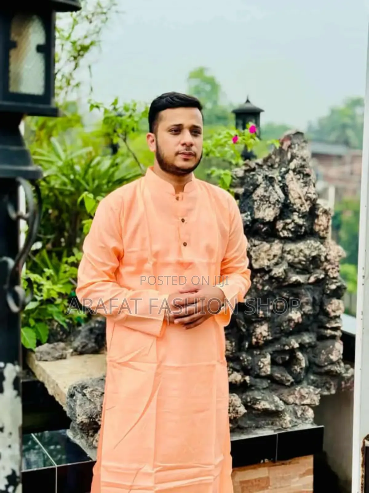 Burmese Cotton Is One Color Punjabi