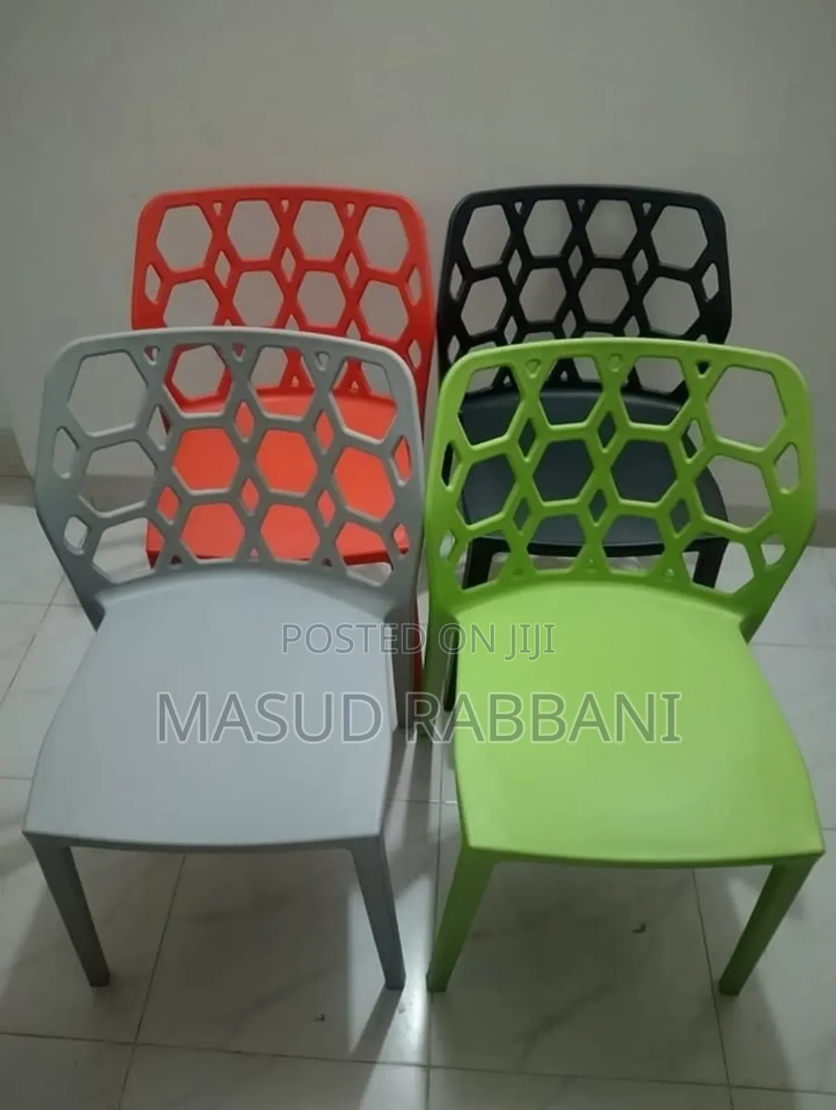 Cafe Chair by Virgin Plastic