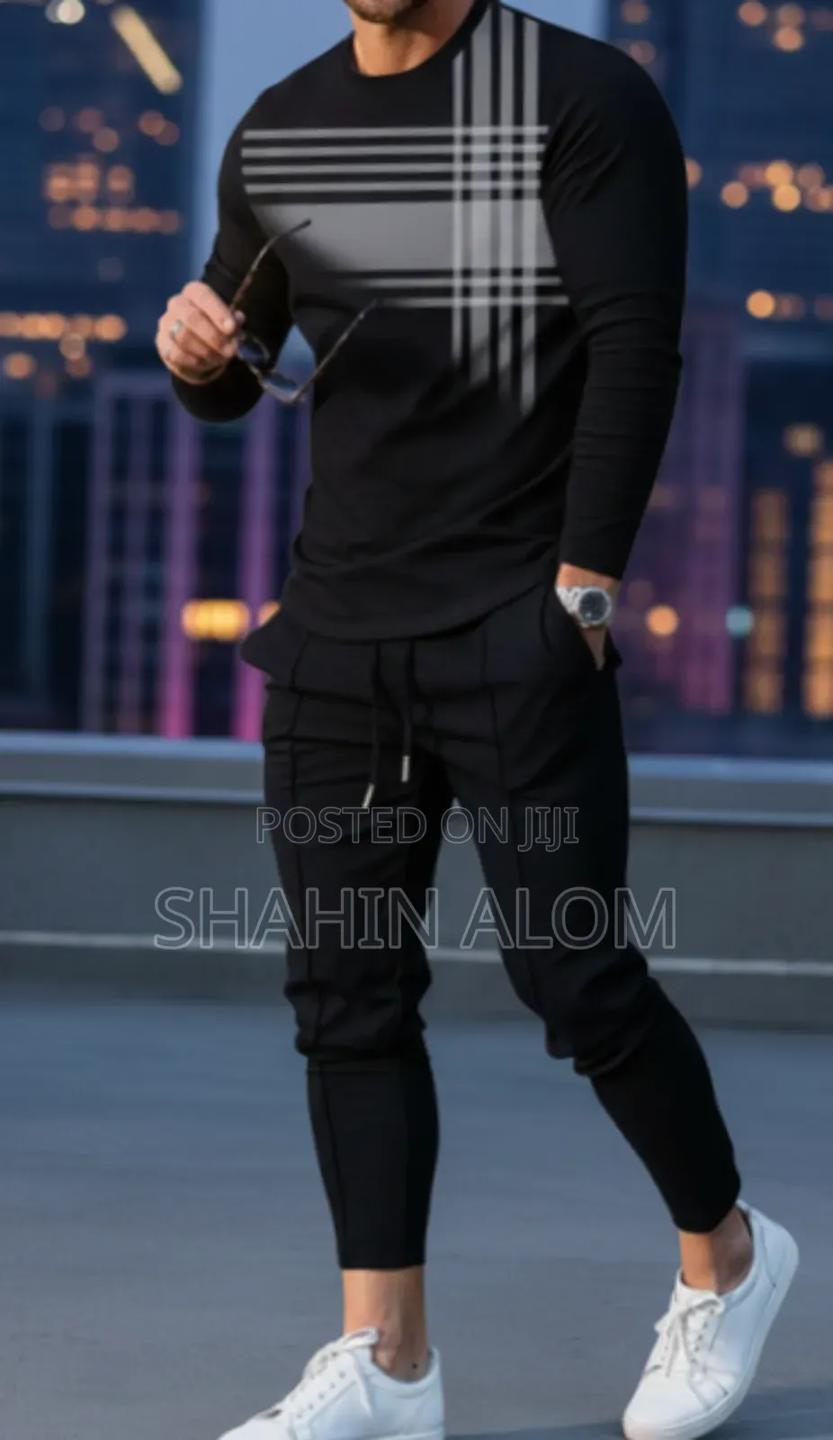 Full Sleeve Tshirt and Trouser Set