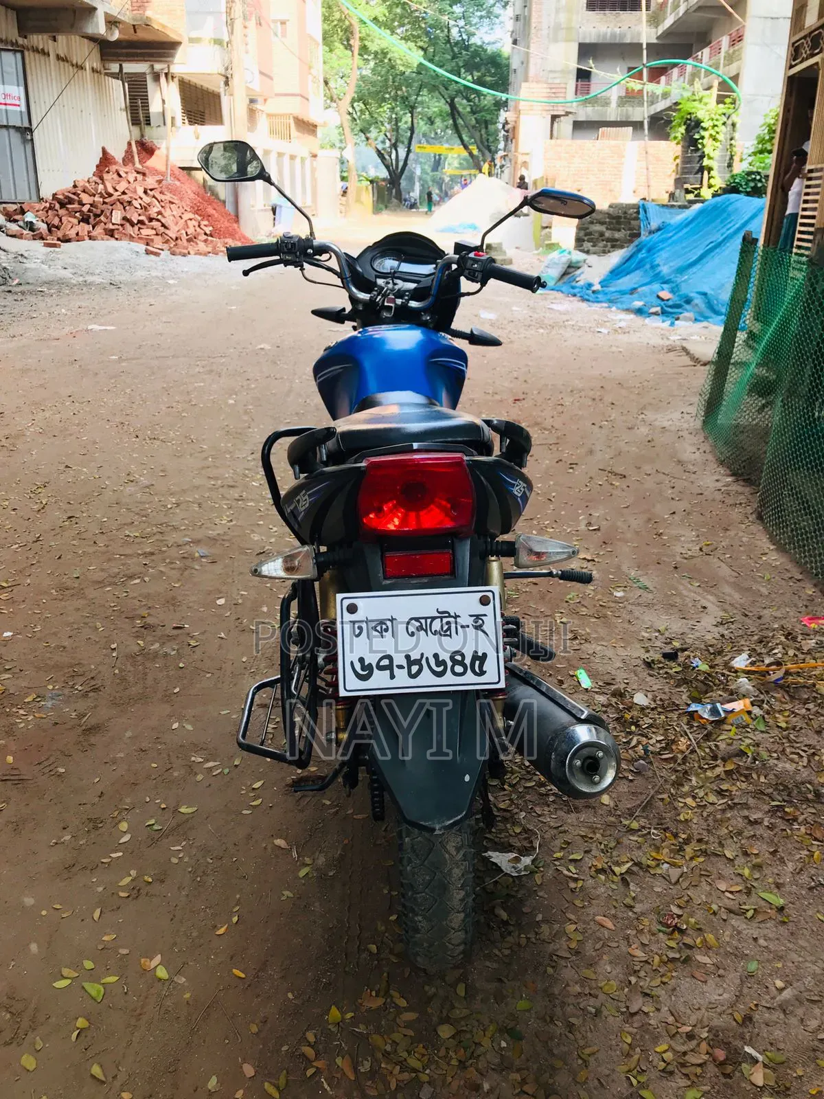 Motorcycle 2020 Blue