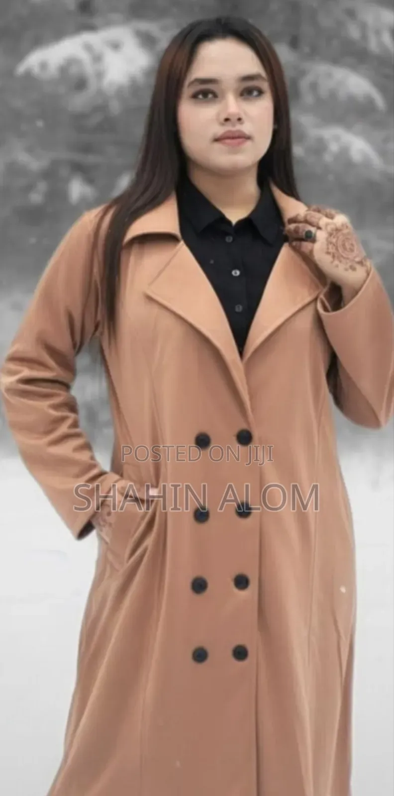 Stylish Ladies Overcoat