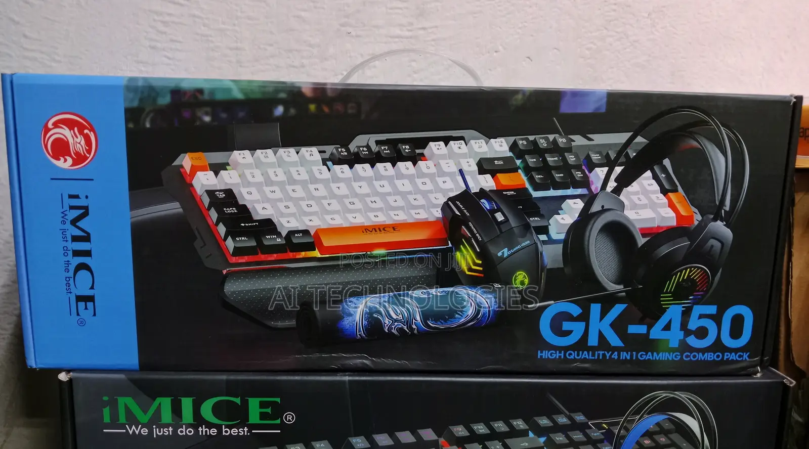 Imice 4-in-1 Gaming Combo Pack