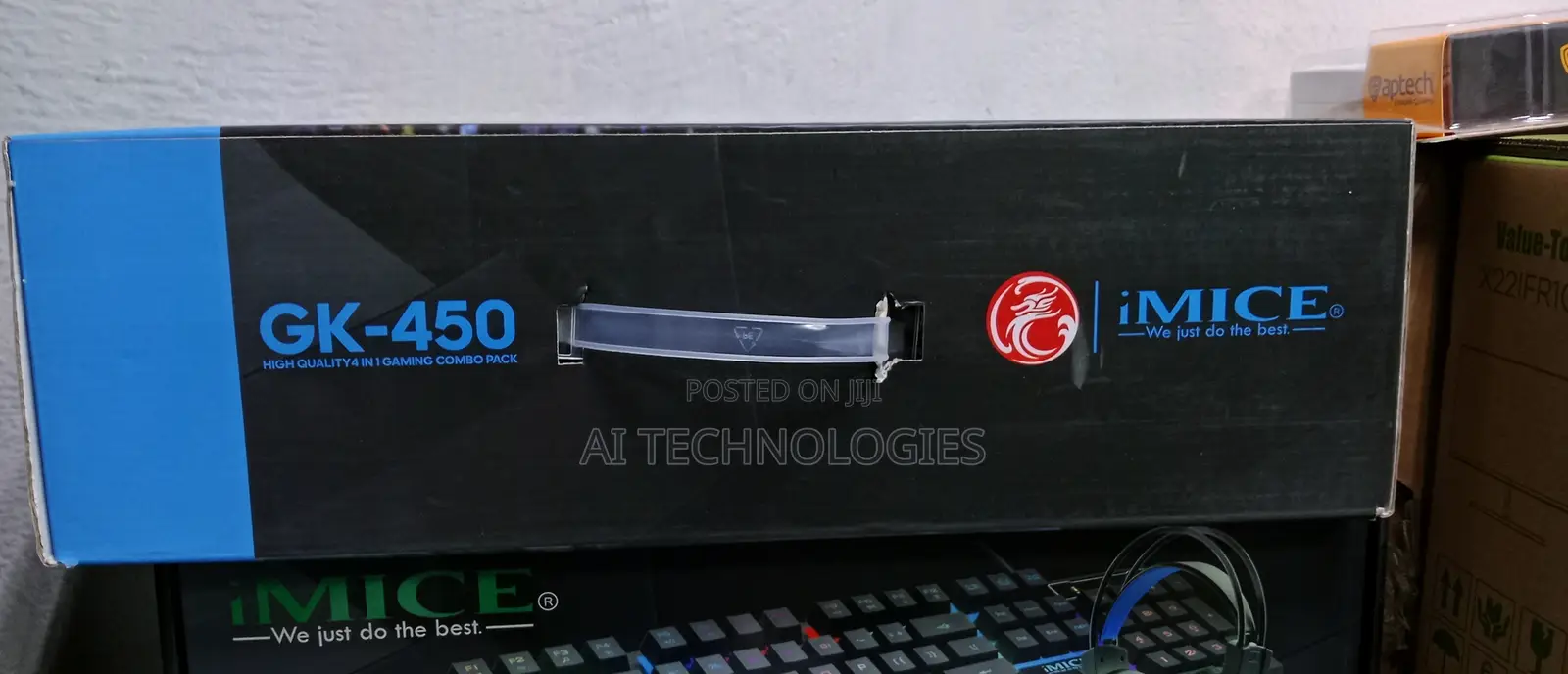 Imice 4-in-1 Gaming Combo Pack