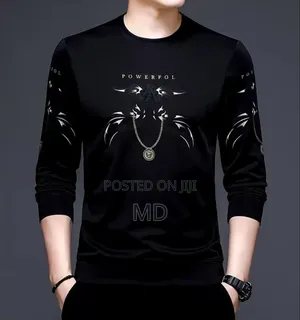 Photo - Trendy Printed Full Sleeve T-Shirt for Men