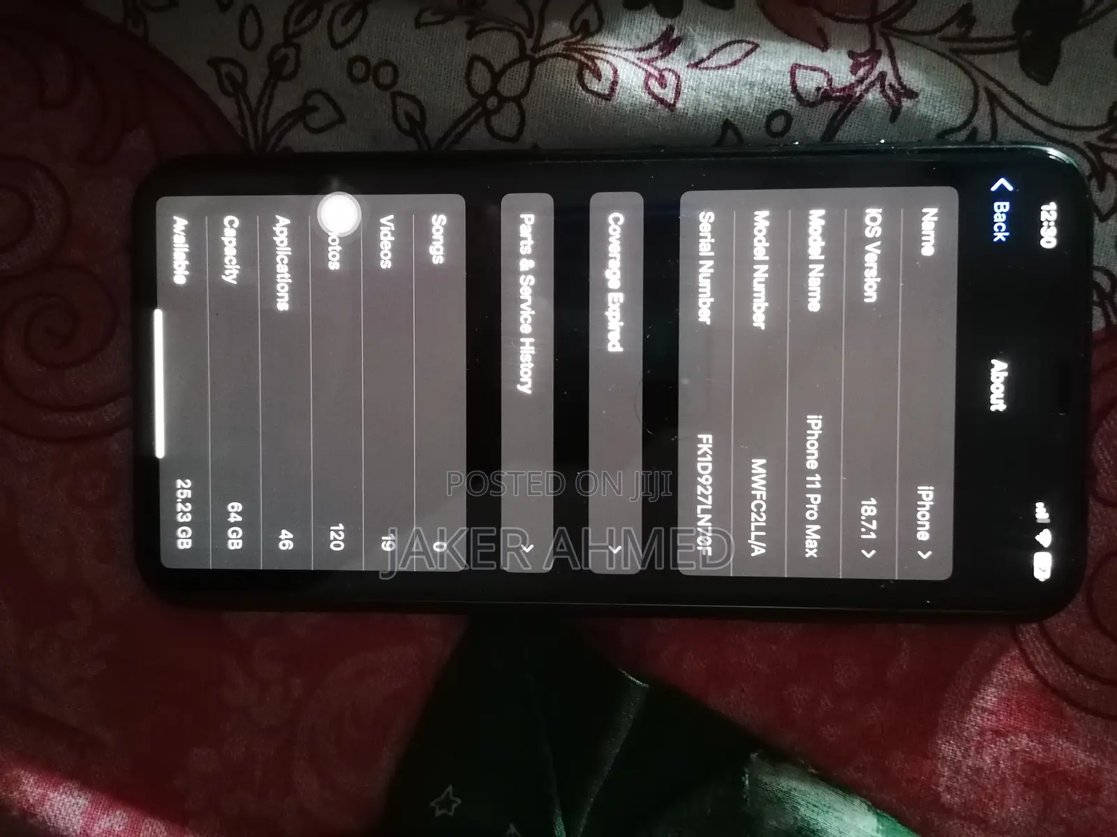 Apple iPhone 11 Pro Max 64 GB Purple