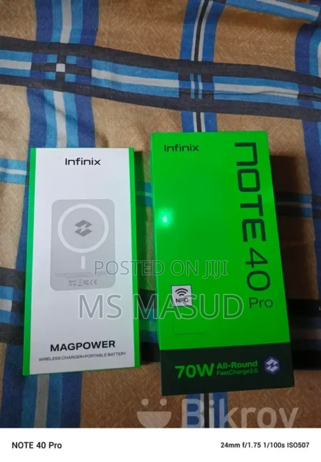 Infinix Note 40 Pro 256 GB Green