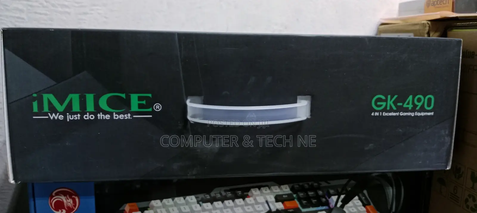 Imice Gk-490 – 4-in-1 RGB Gaming Combo Pack