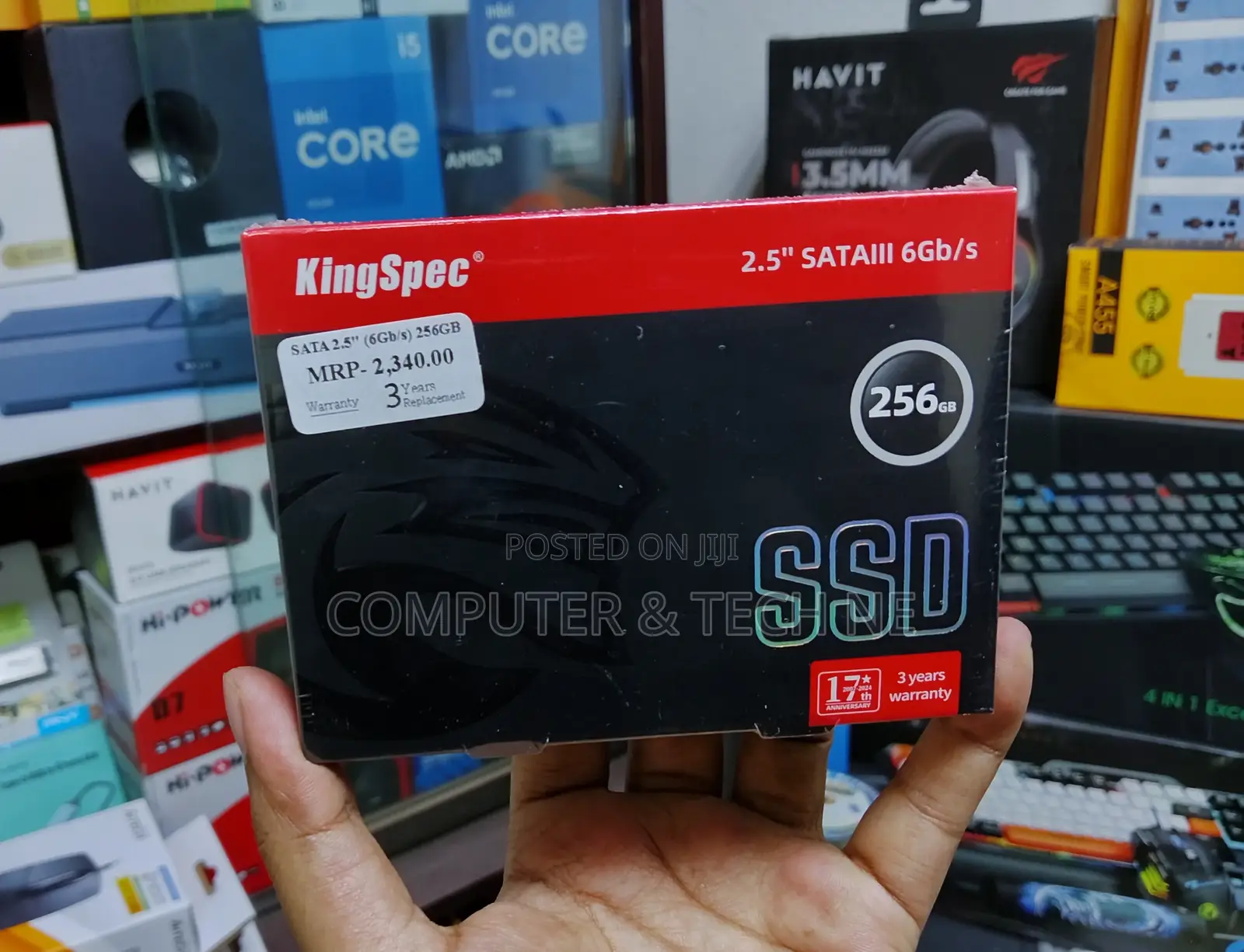 Kingspec 256gb 2.5" Sataiii SSD – Super Fast Storage Solution