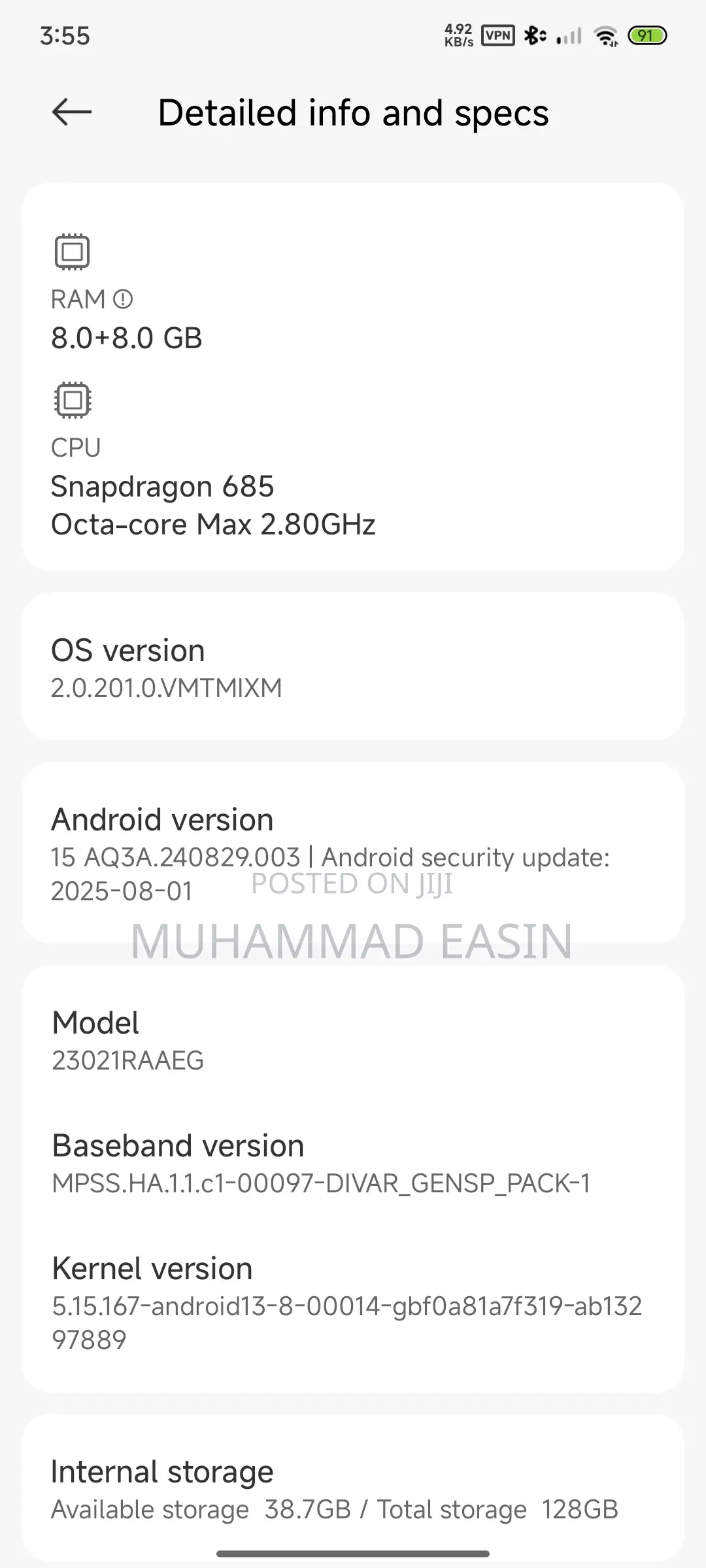 Xiaomi 12 128 GB Green