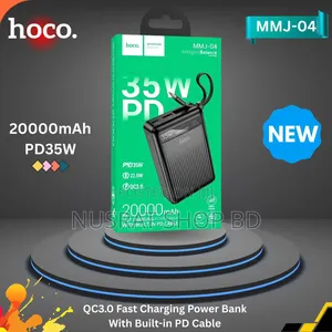 Photo - Hoco MMJ-04 20000mah Power Bank 
Code : 11259