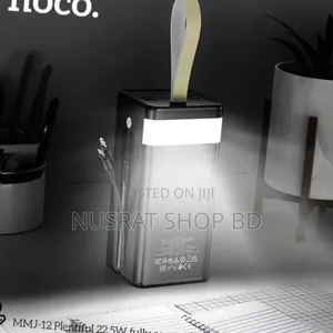Hoco Mmj‐12 50000mah 22.5w Fast Charging Power Bank
Code : 10536