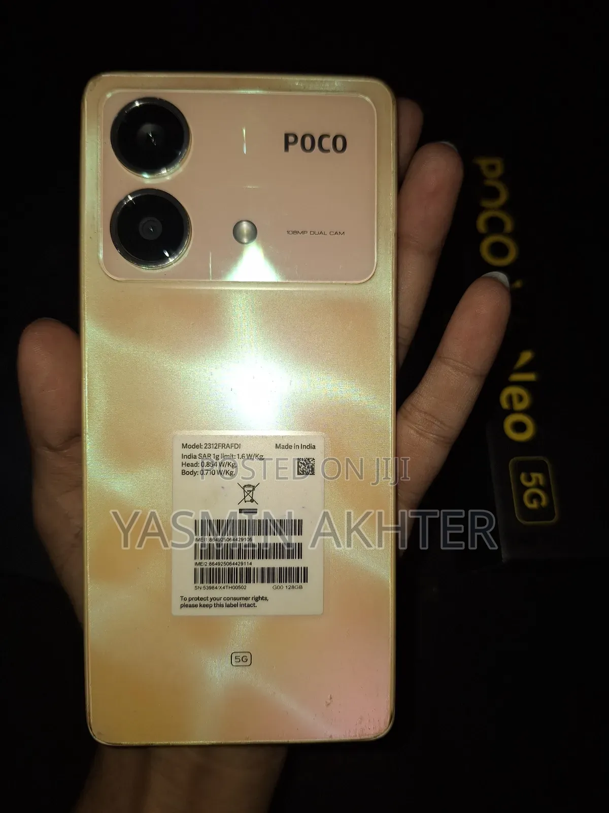 Xiaomi Poco X6 Pro 256 GB Orange