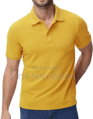 Formal Solid Polo Shirt 100% Cotton for Boys