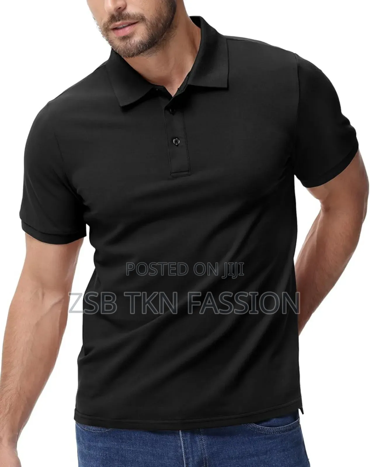 Formal Solid Polo Shirt 100% Cotton for Boys