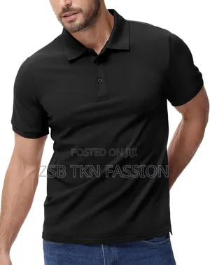Formal Solid Polo Shirt 100% Cotton for Boys