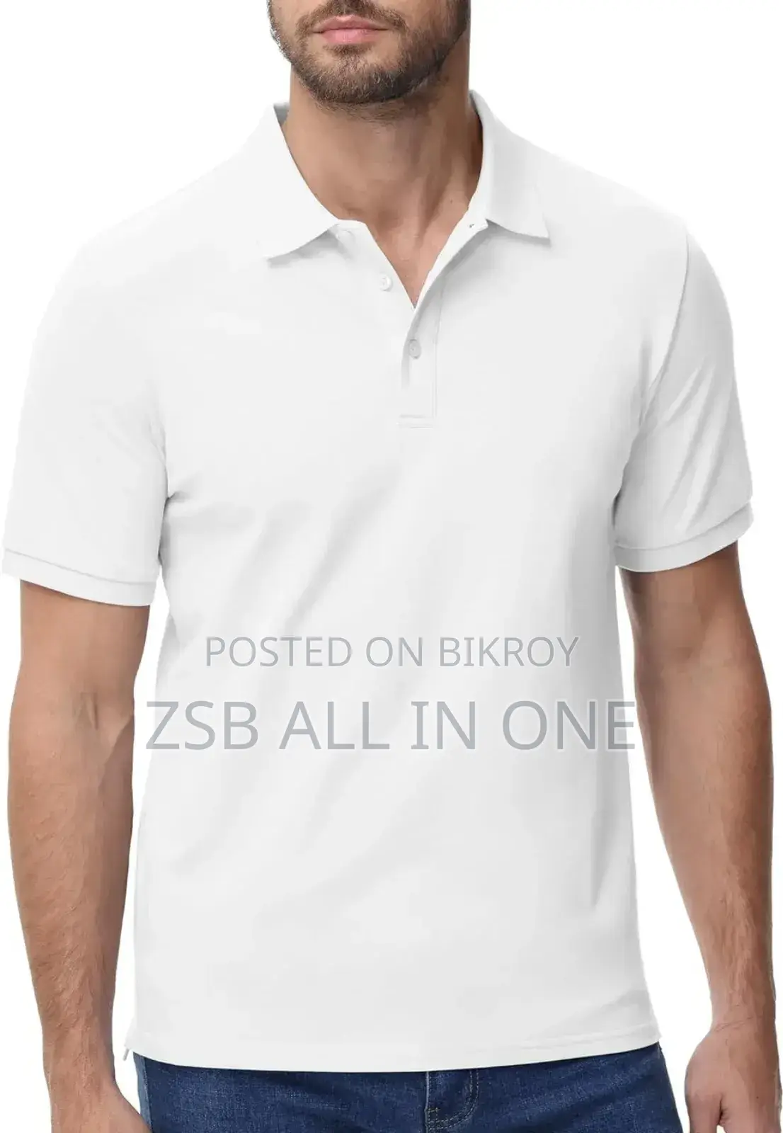 Formal Solid Polo Shirt 100% Cotton for Boys