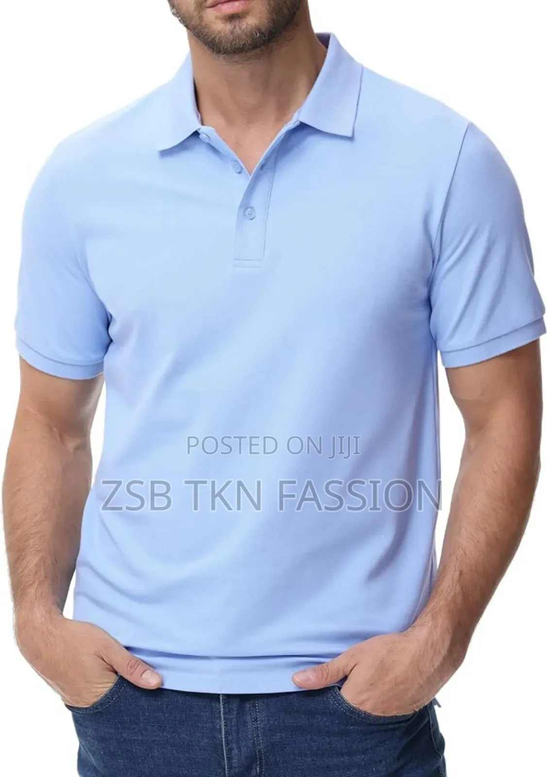 Formal Solid Polo Shirt 100% Cotton for Boys